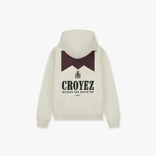 Croyez Maison Fumes Zip Hoodie Off-White