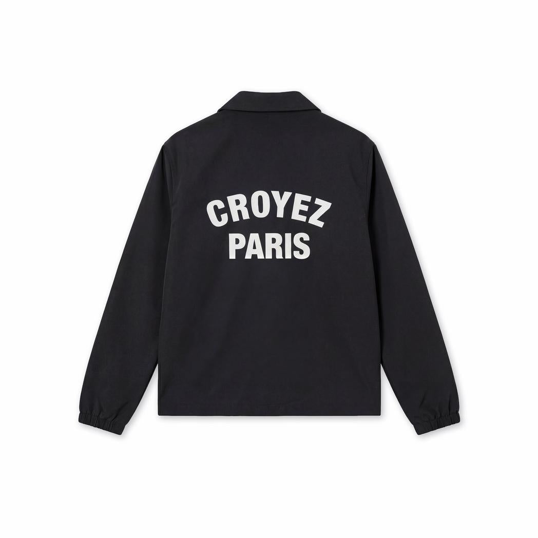 Croyez Paris Coach Jacket Black