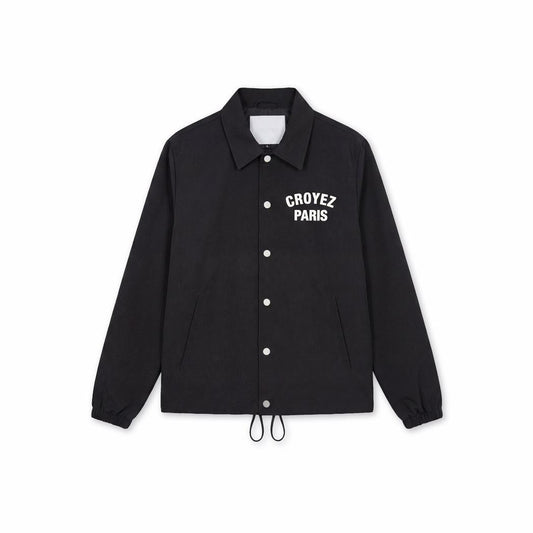 Croyez Paris Coach Jacket Black