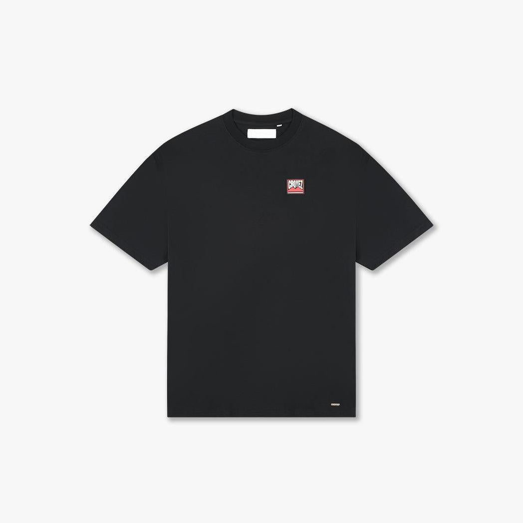 Croyez Patch T-Shirt Vintage Black-Croyez-Mansion Clothing