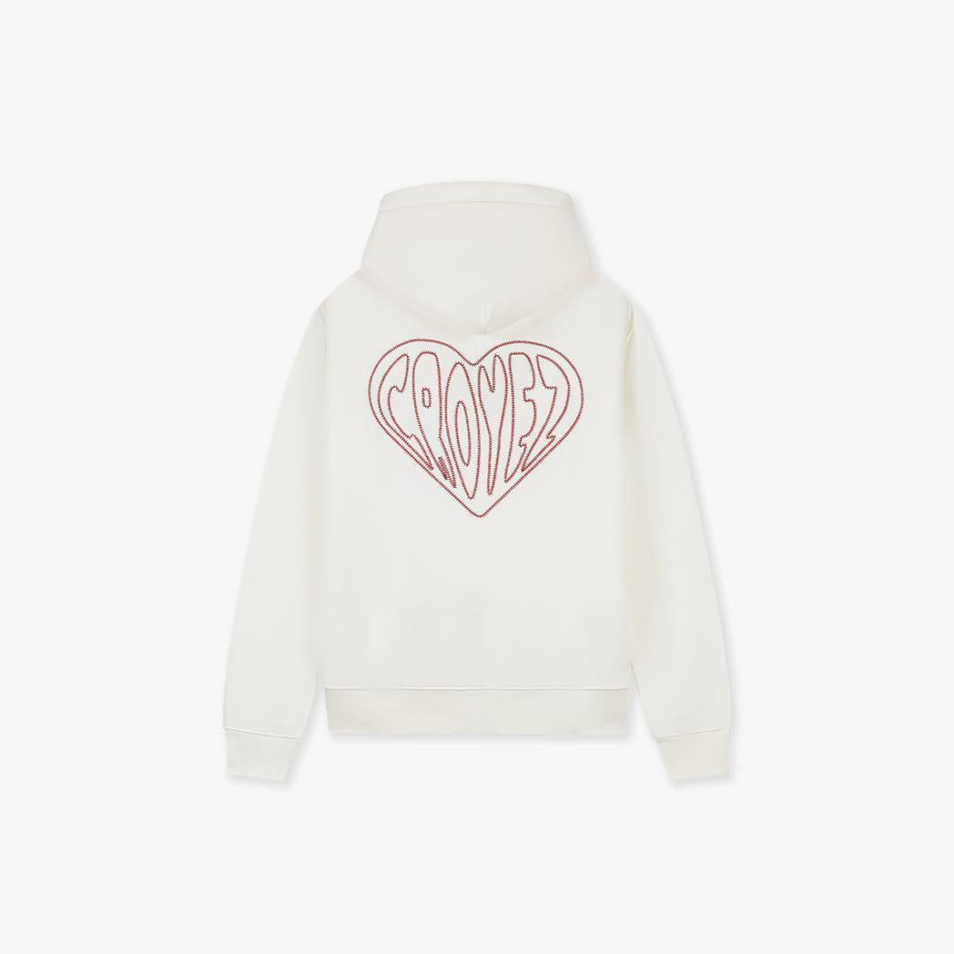 Croyez Stitched Heart Zip Hoodie Off-White-Croyez-Mansion Clothing