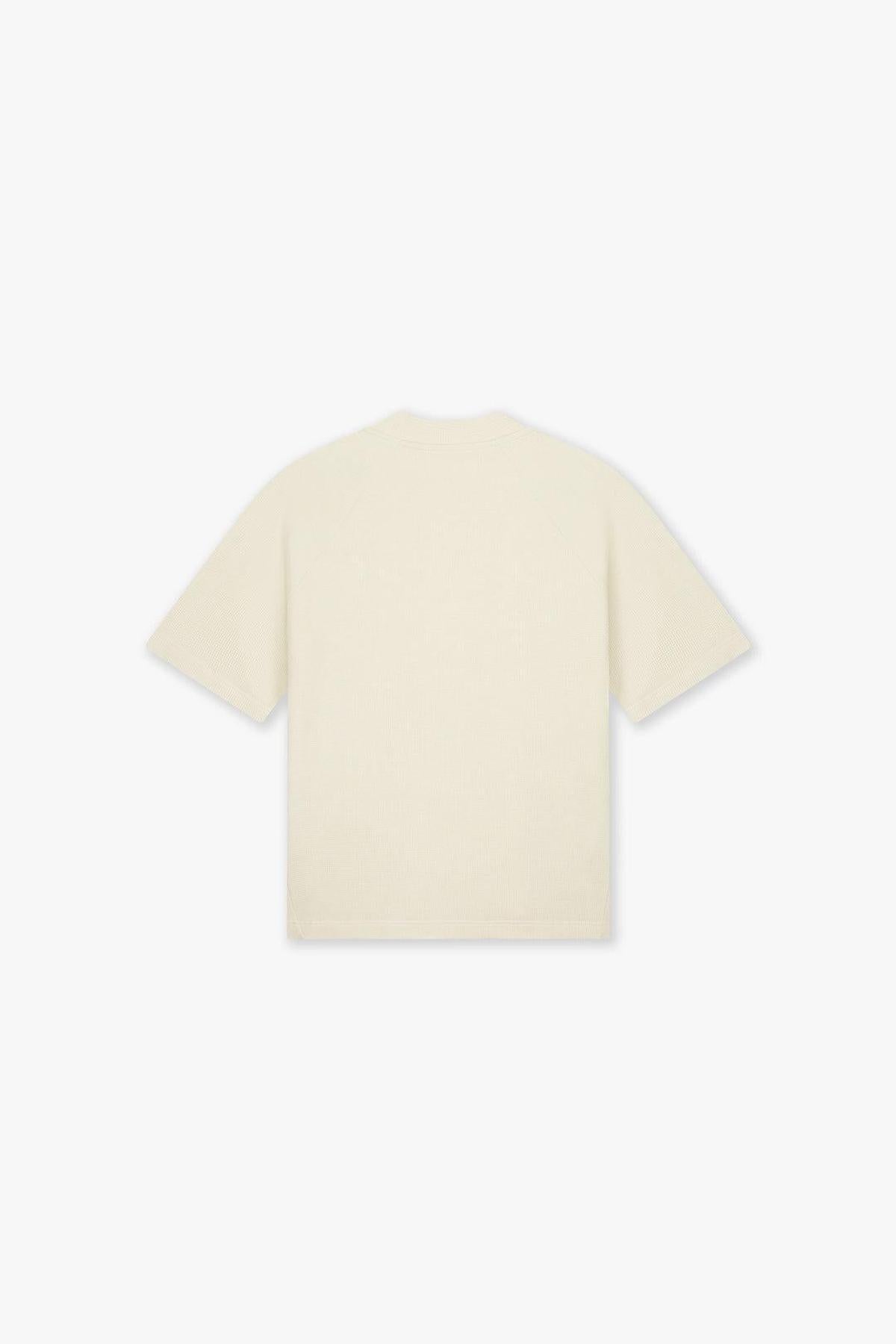 Croyez Waffle Raglan T-Shirt Light Beige