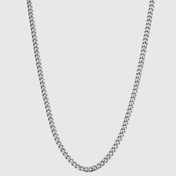 Cuban Chain Silver-Qream-Mansion Clothing