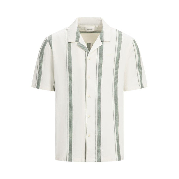 Cuban Collar Shirt Off White