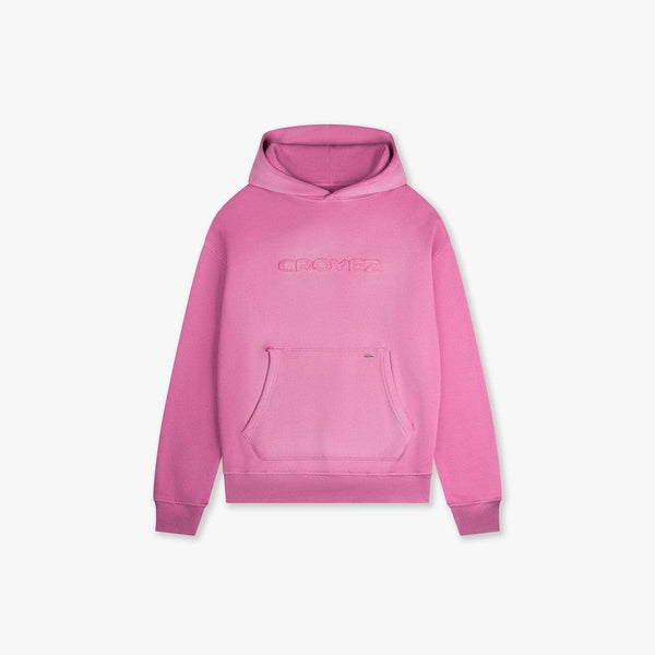 Cutout Hoodie Hot Pink-Croyez-Mansion Clothing