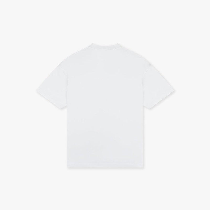 Cutout T-Shirt White / Hot Pink