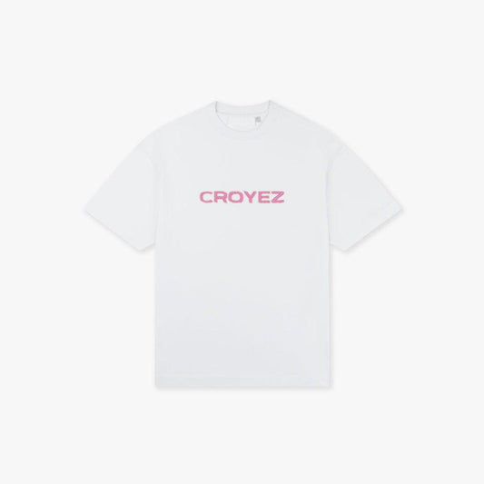 Cutout T-Shirt White / Hot Pink-Croyez-Mansion Clothing