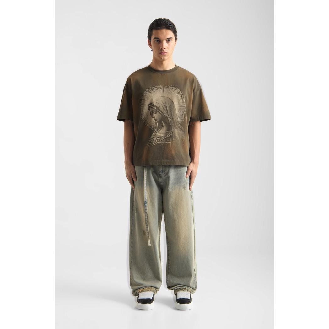 Daishoji T-shirt Faded Olive