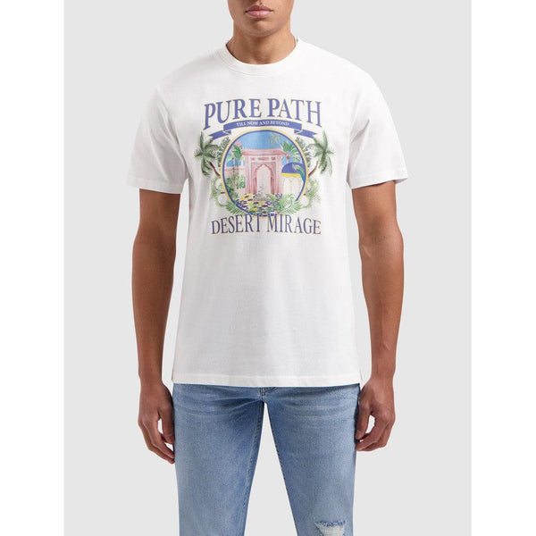 Desert Mirage T-shirt - Off White-Pure Path-Mansion Clothing