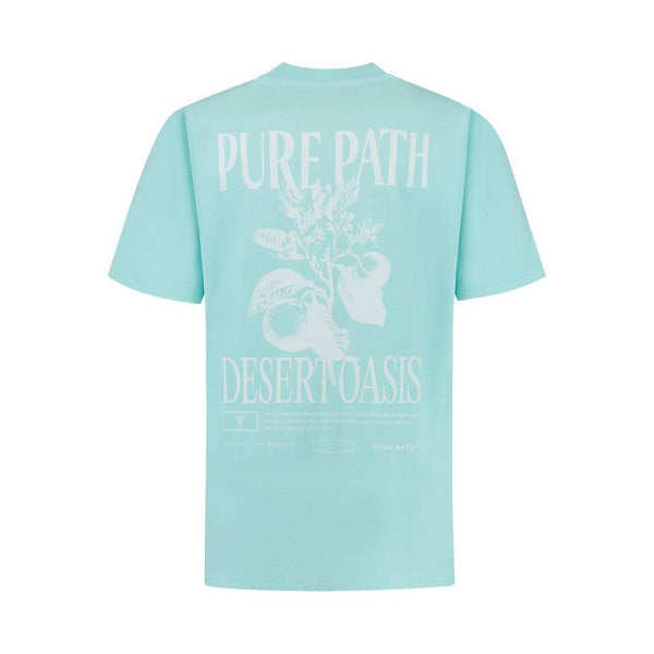 Desert Oasis T-shirt - Aqua-Pure Path-Mansion Clothing