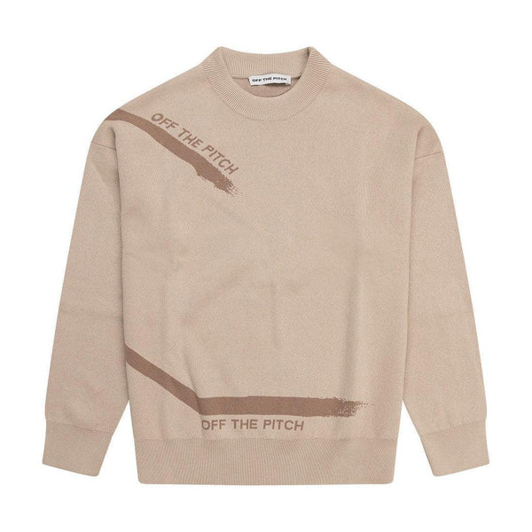 Direction Jacquard Knitted Jumper-OFF THE PITCH-Mansion Clothing