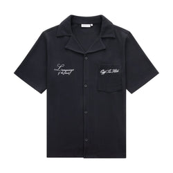 Double Script Shirt Black