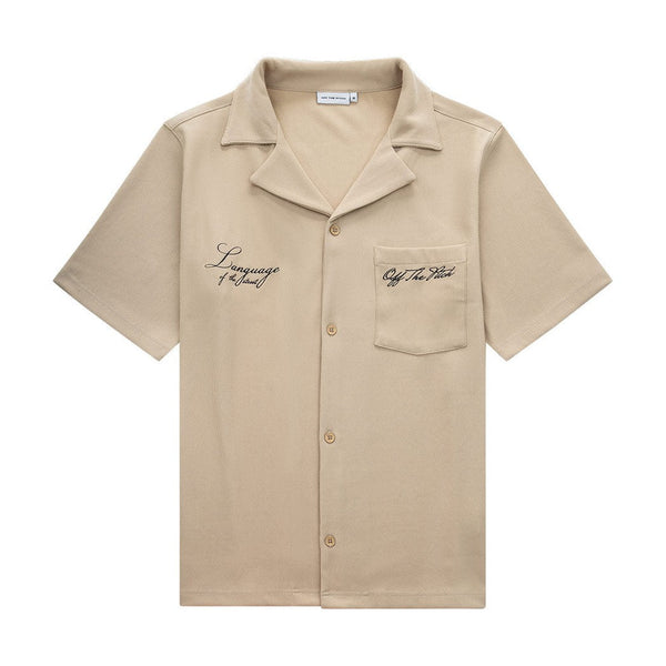 Double Script Shirt Sand