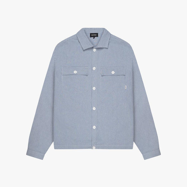 Eclipse Shirt BLUE/WHITE-Quotrell-Mansion Clothing