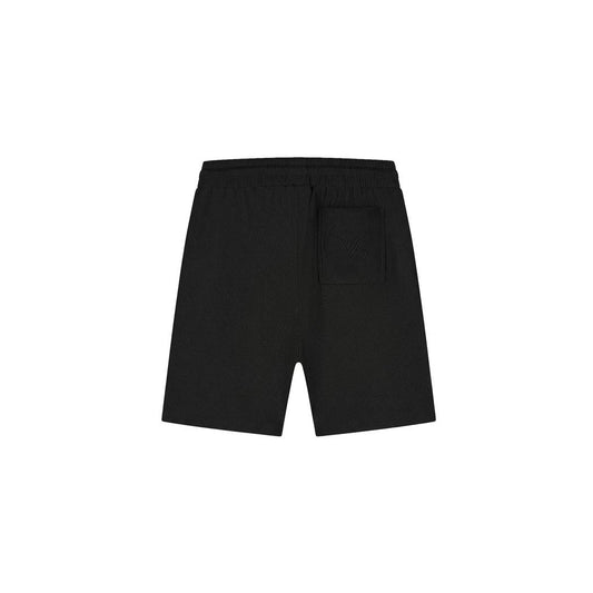 Emblem Seersucker Shorts Black