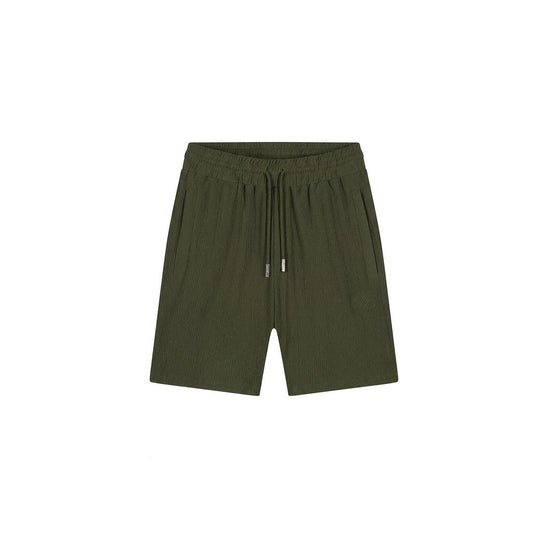 Emblem Seersucker Shorts Vintage Green
