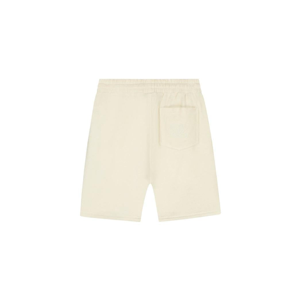 Emblem Towelling Shorts Off-White