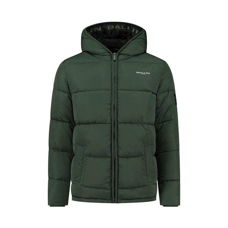 Embroidery Puffer Jas-Ballin Amsterdam-Mansion Clothing