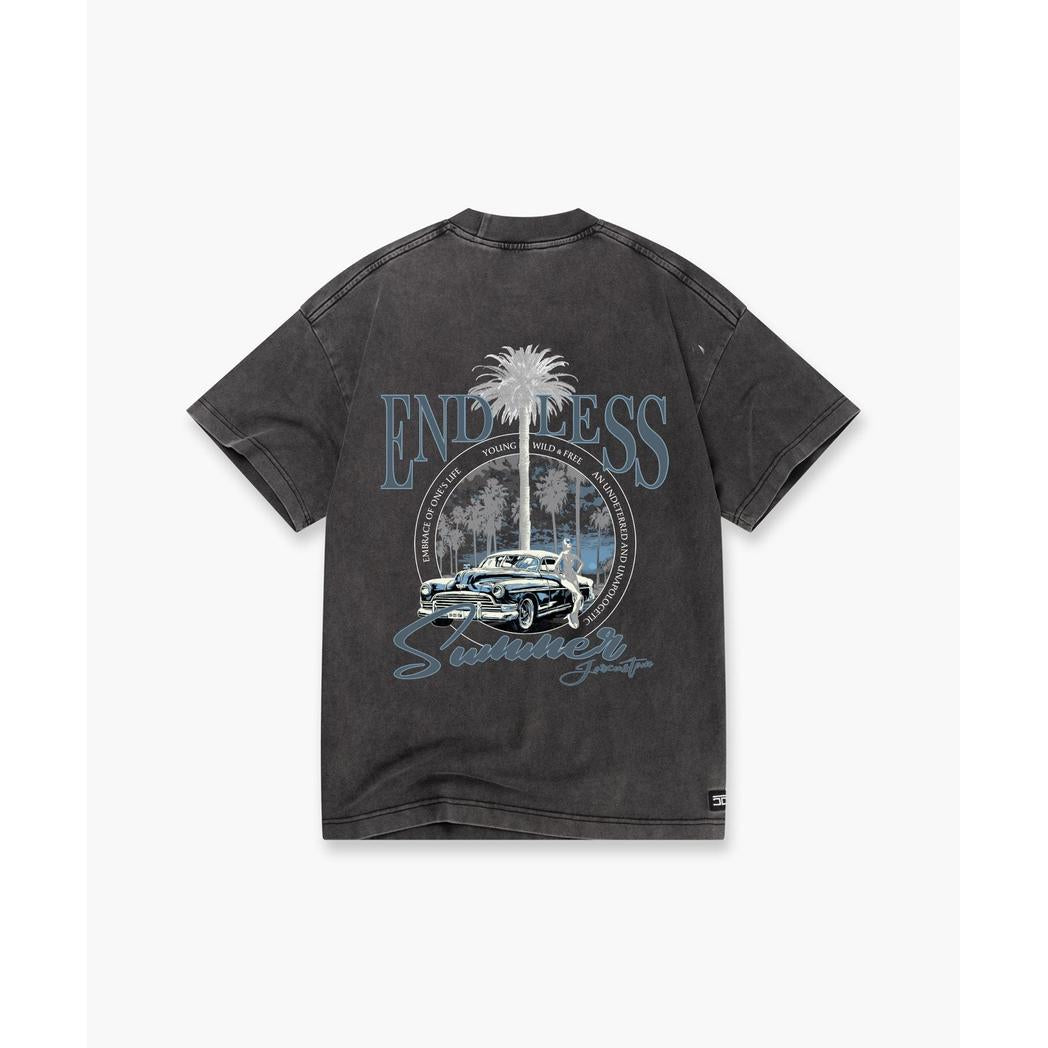 Endless Summer Loose fit tee Acidgrey