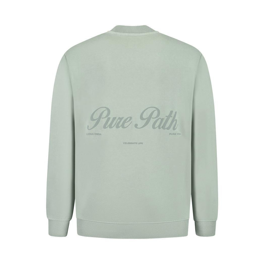 Essence Of Life Sweater Army Green-Pure Path-Mansion Clothing