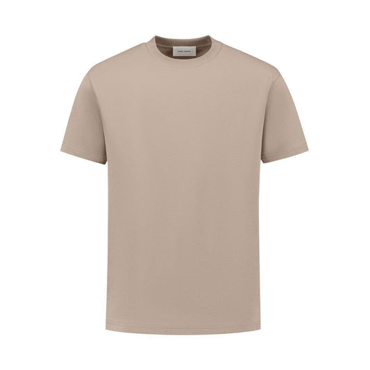 Essential Initials T-shirt Taupe