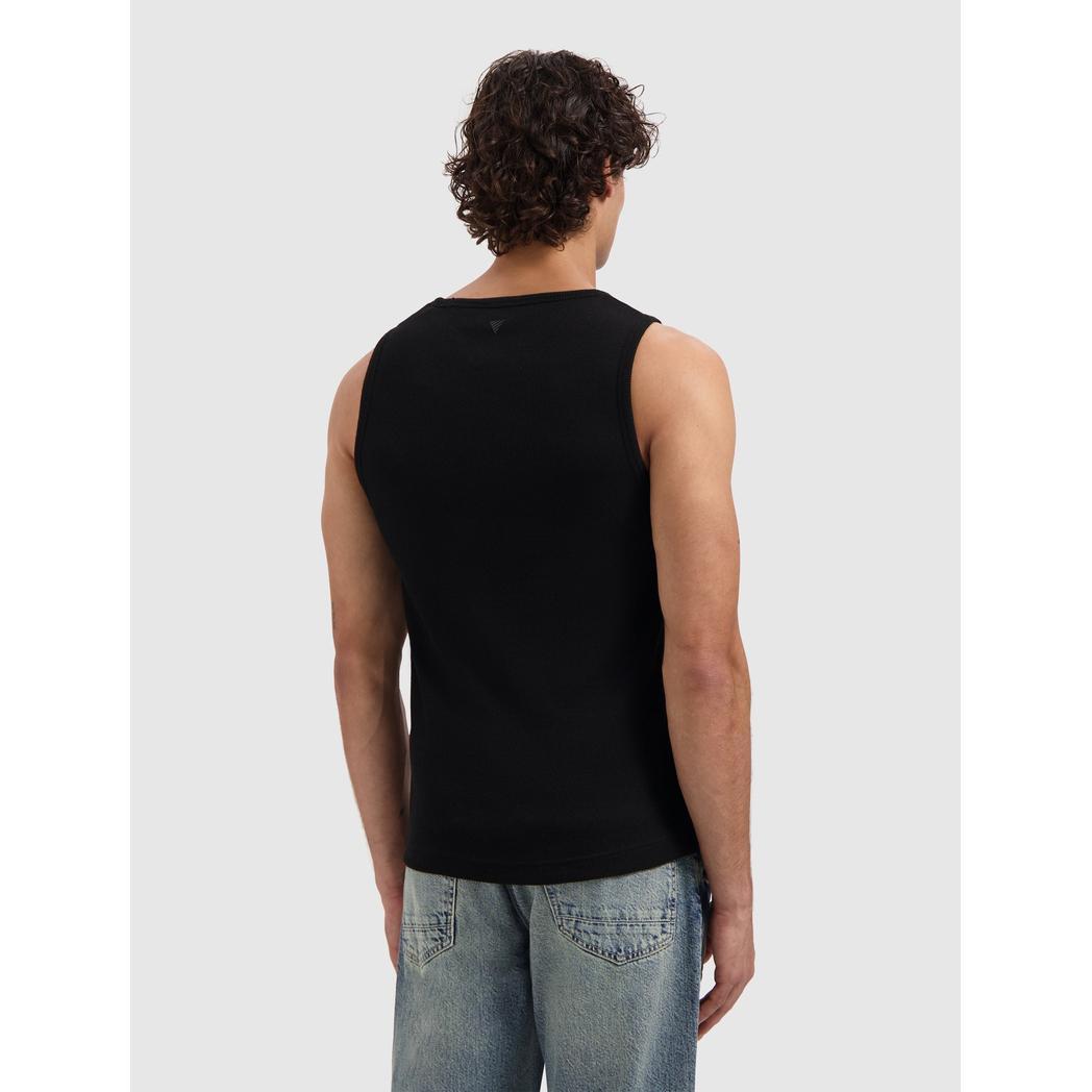 Essential Initials Tanktop Black-Pure Path-Mansion Clothing