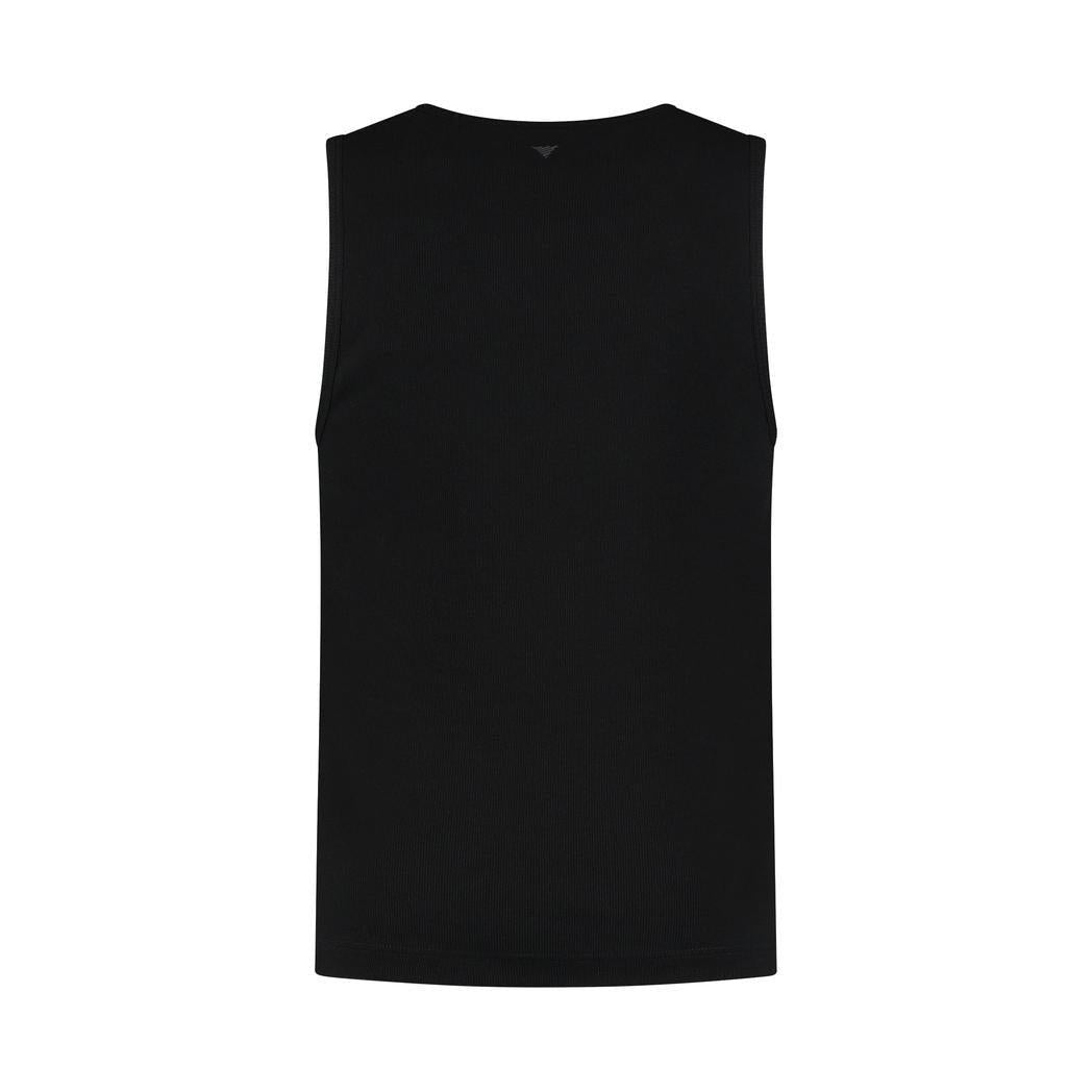 Essential Initials Tanktop Black-Pure Path-Mansion Clothing