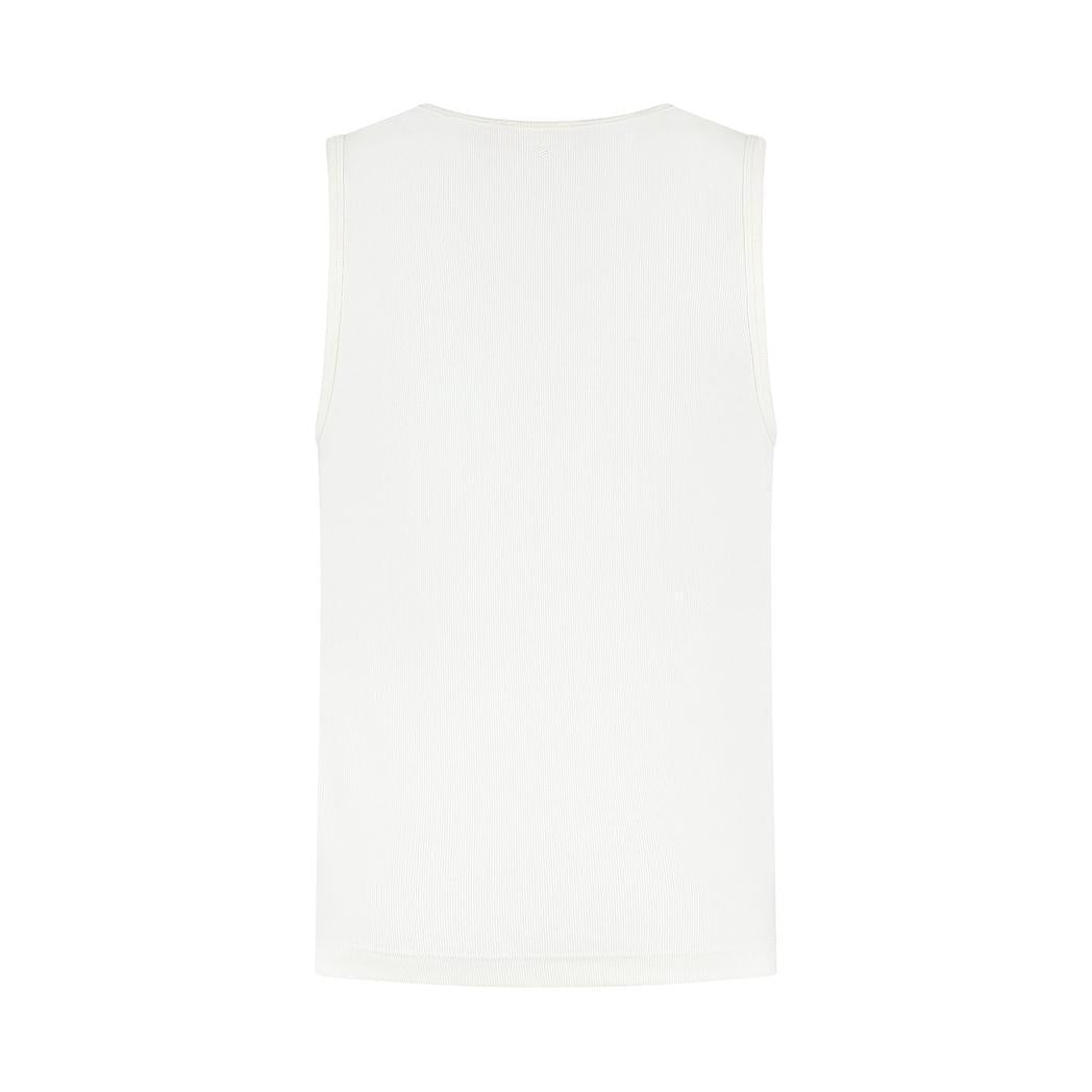 Essential Initials Tanktop Off White-Pure Path-Mansion Clothing