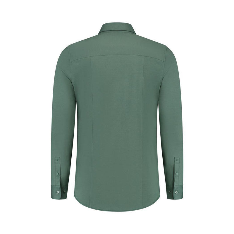 Essential Jersey Shirt Faded Green