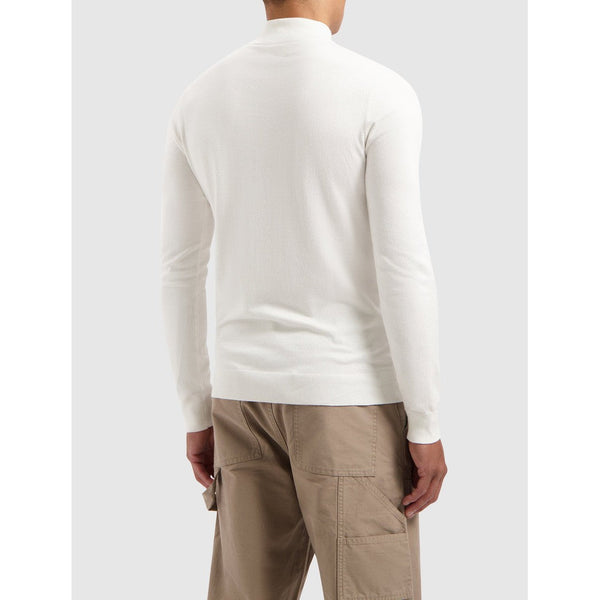 Essential Knitwear Mockneck Sweater Off White
