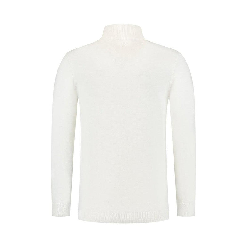 Essential Knitwear Mockneck Sweater Off White