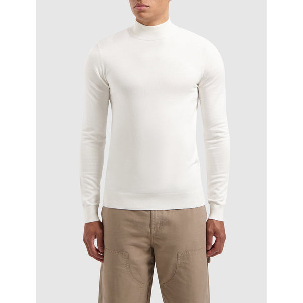 Essential Knitwear Mockneck Sweater Off White