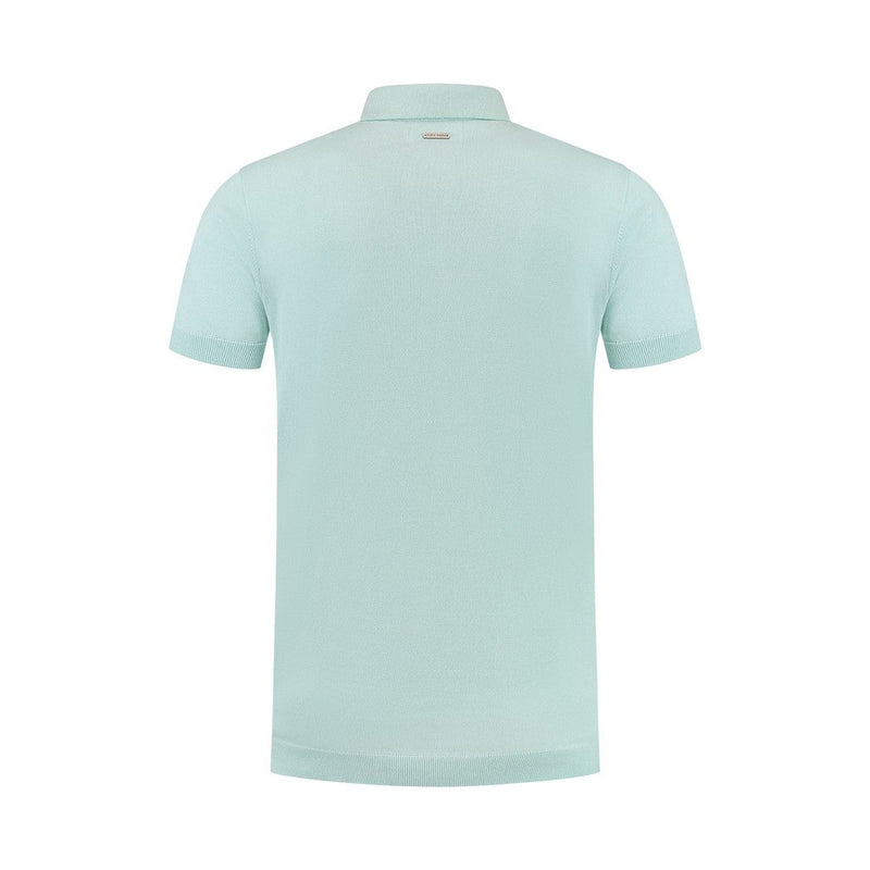 Essential Knitwear Polo - Mint-Pure Path-Mansion Clothing