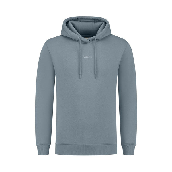 Essential Logo Hoodie Blue