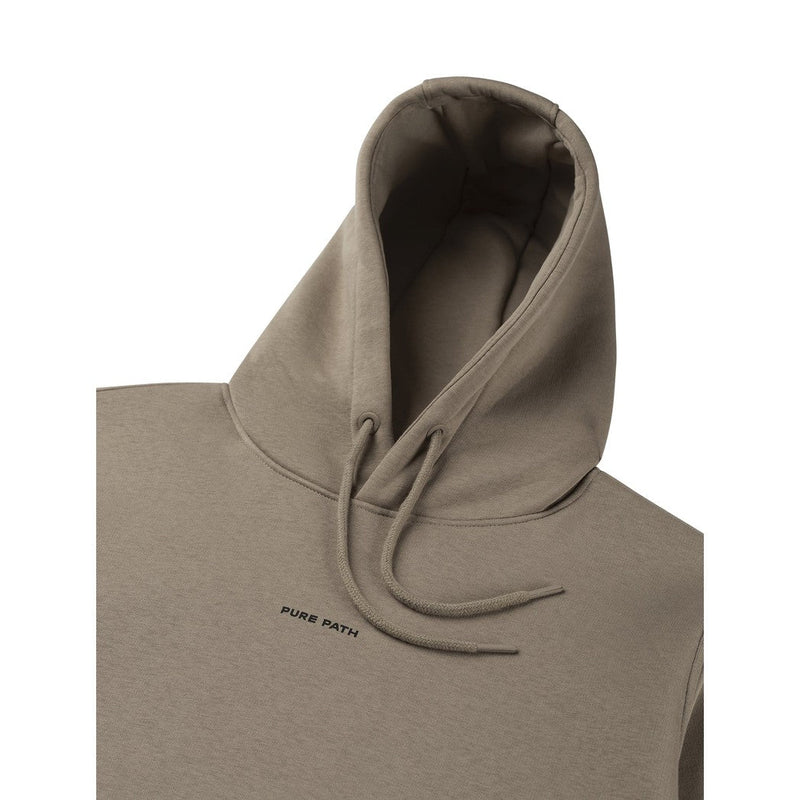 Essential Logo Hoodie - Taupe-Pure Path-Mansion Clothing