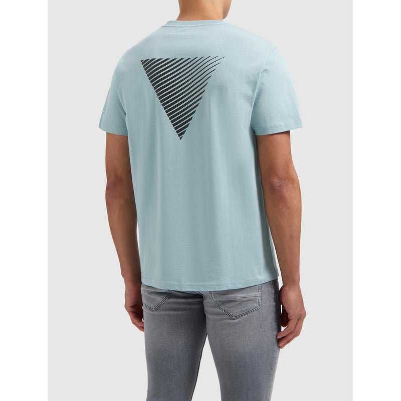 Essential Logo T-shirt Blue Grey-Pure Path-Mansion Clothing