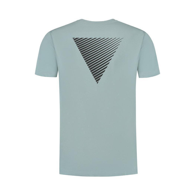 Essential Logo T-shirt Blue Grey-Pure Path-Mansion Clothing