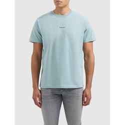 Essential Logo T-shirt Blue Grey-Pure Path-Mansion Clothing