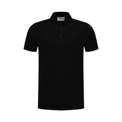Essential Wordmark Polo Black-Pure Path-Mansion Clothing