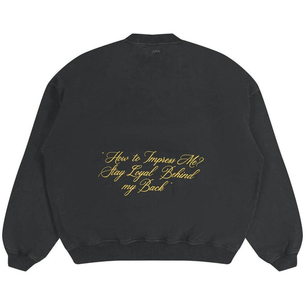 FB-CREWNECK Deep Black