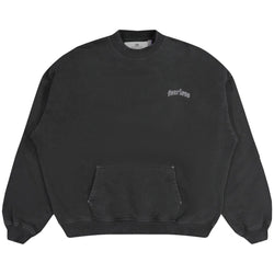 FB-CREWNECK Deep Black-Fearless Blood-Mansion Clothing