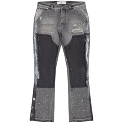 FB-FLARE-WORKER Dark Grey Vintage-Fearless Blood-Mansion Clothing