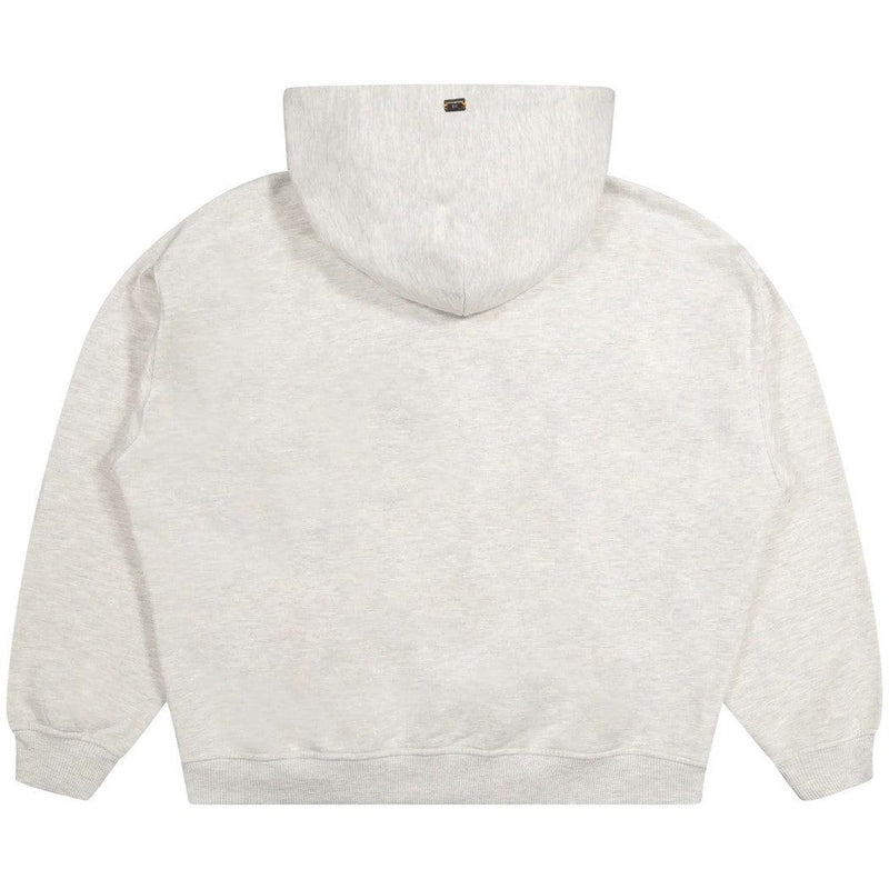 FB-LOGO-HOODY Grey Melee Vintage-Fearless Blood-Mansion Clothing