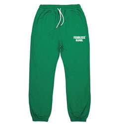 FB-PANT-LOGO Fearless green-Fearless Blood-Mansion Clothing