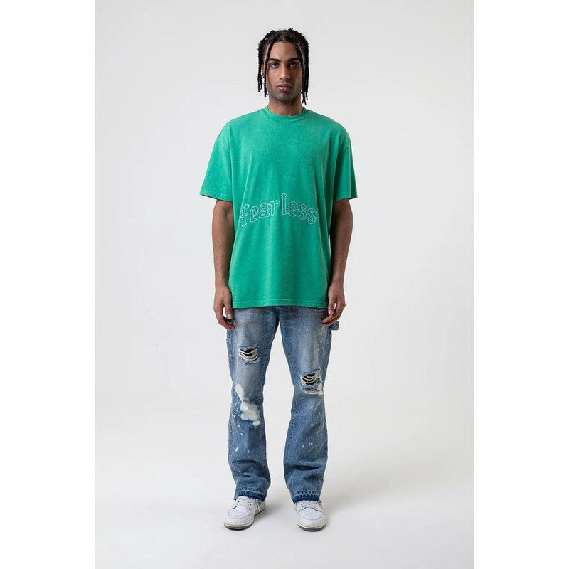 FB-TEE-01 Green-Fearless Blood-Mansion Clothing