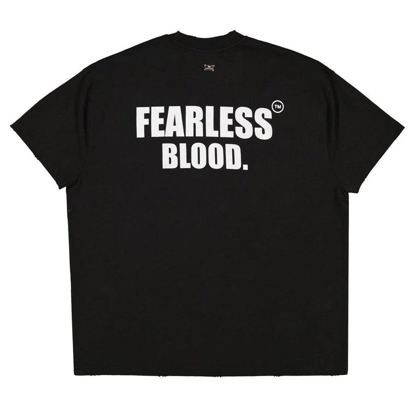 FB-TEE-05 Black-Fearless Blood-Mansion Clothing