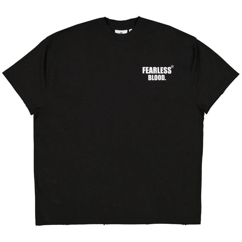 FB-TEE-05 Black-Fearless Blood-Mansion Clothing