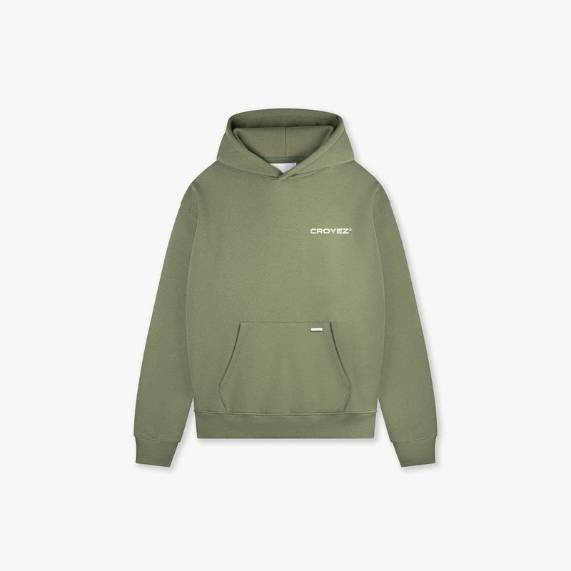 Family owned Business Hoodie Washed Olive