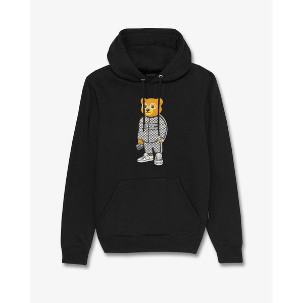 Filou CXVII Embroidered Hoodie Black-Baron Filou-Mansion Clothing