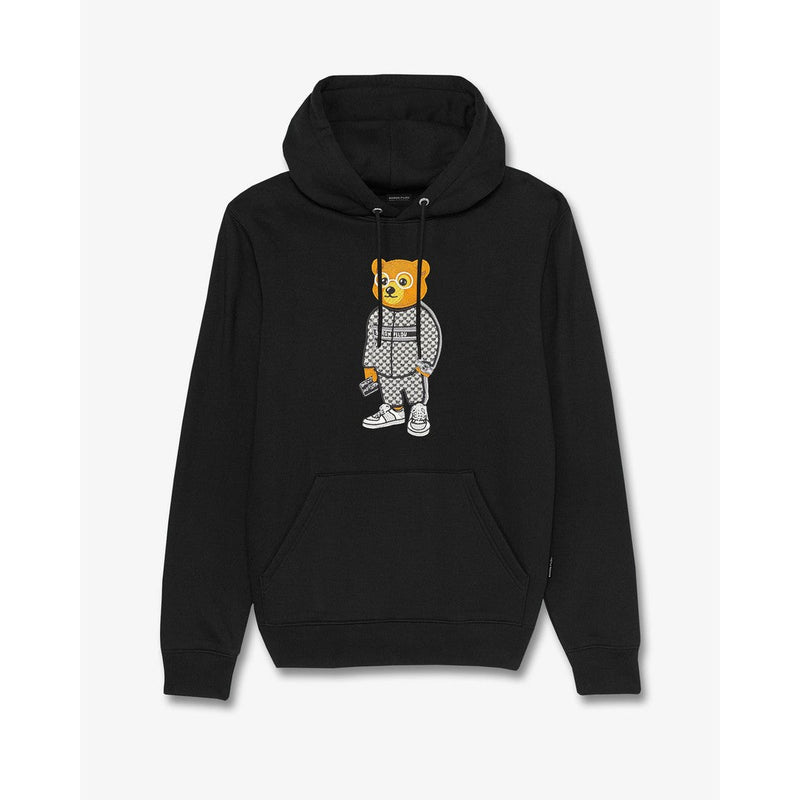 Filou CXVII Embroidered Hoodie Black